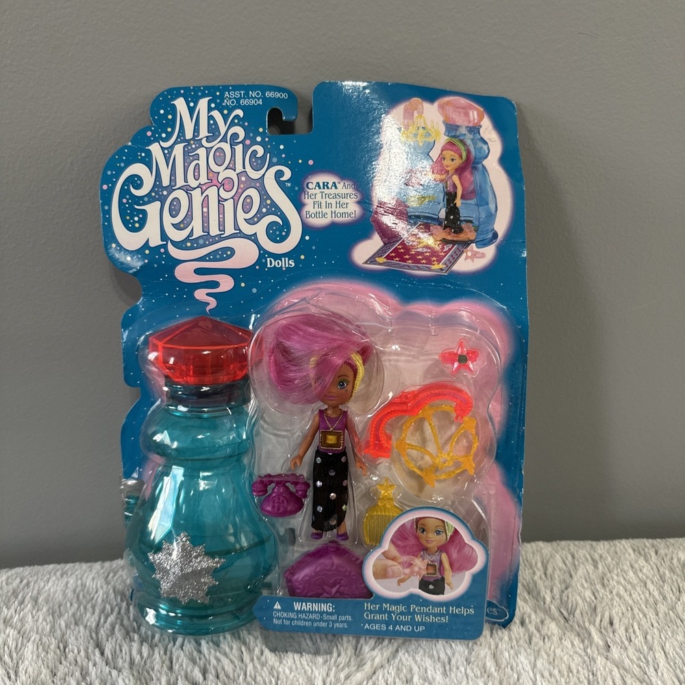 New Vintage Kenner My Magic Genies‎ Cara Doll 1995 NOS Grant My Wishes Pendant